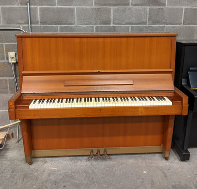 1966 Yamaha 52" U7 Upright Piano | Solid Teak Wood | SN: 520472 | Used