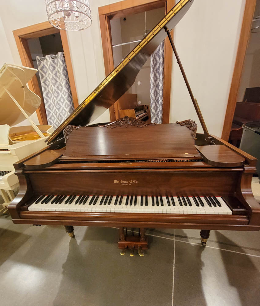 Knabe & Co. Grand Piano | Satin Dark Oak | SN: AP20220526A | Used