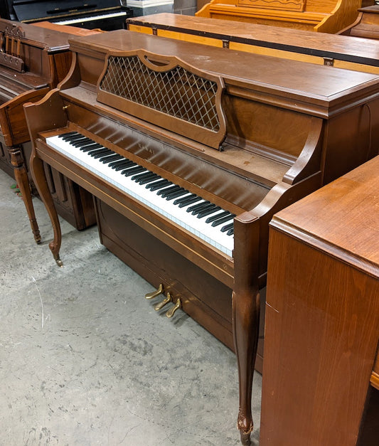 1978 Kawai 43.5" 801F Console Upright Piano | Satin Walnut | SN: K1029278 | Used