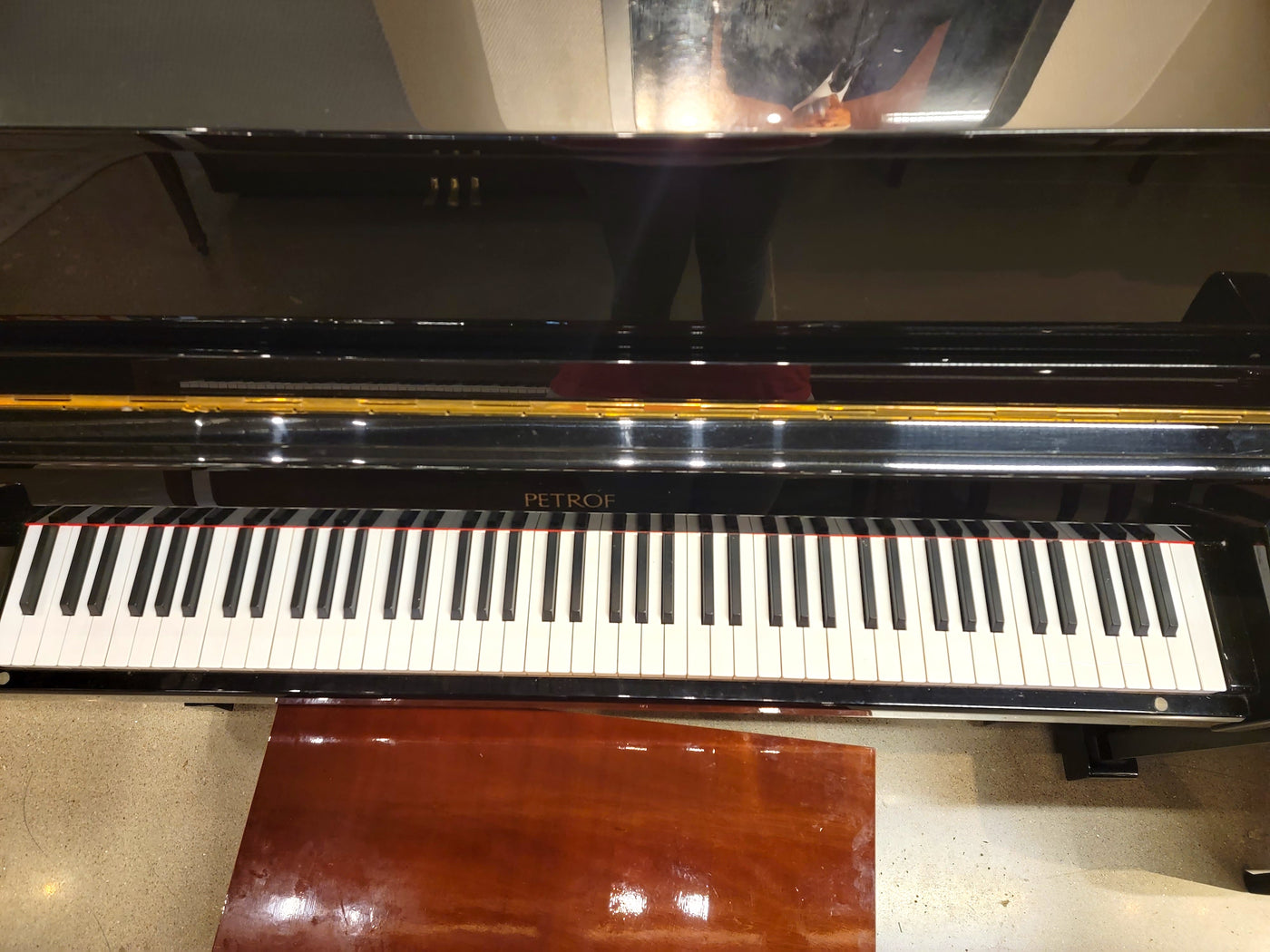 Petrof Upright Piano | Polished Ebony | Used