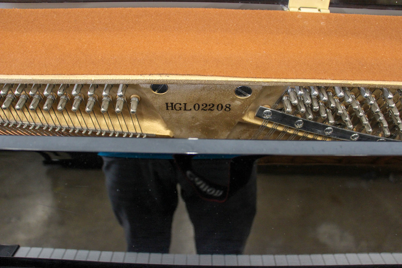 Samick Continental Console Piano | Polished Ebony | SN: HGL02208 | Used
