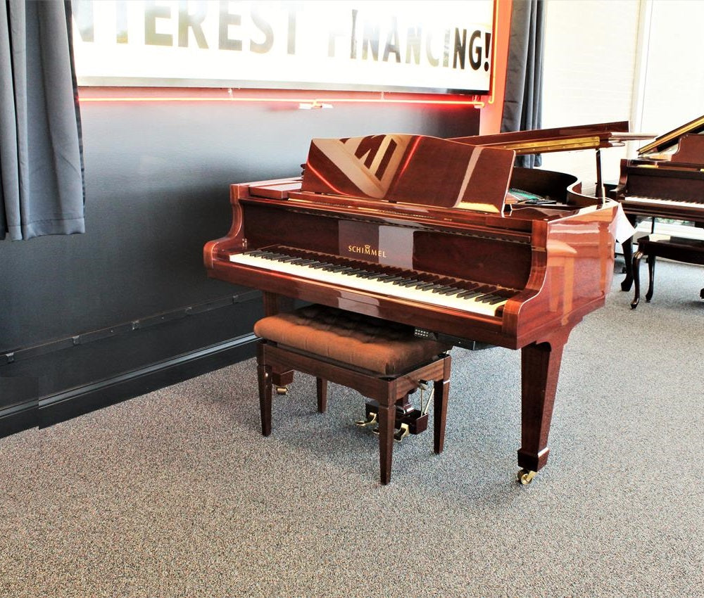 Schimmel 5'10" Grand Piano | Polished Mahogany | #328963 | Used