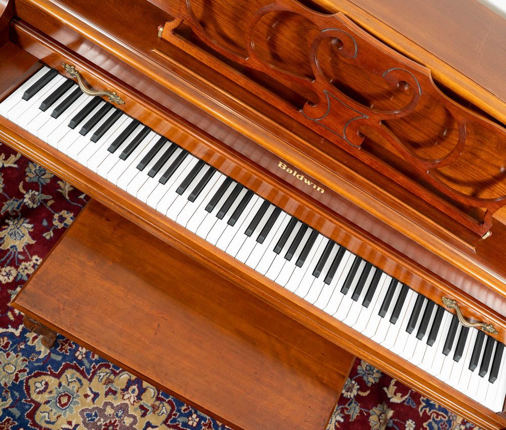 Baldwin 2076 Upright Piano | Satin Walnut | SN: 1504750 | Used