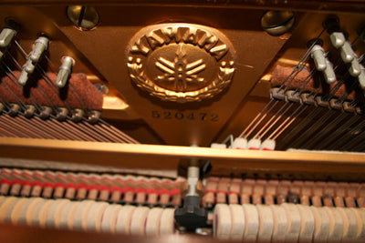 1966 Yamaha 52" U7 Upright Piano | Solid Teak Wood | SN: 520472 | Used