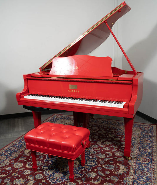 Yamaha 5'3" DC1 Elton John Limited Edition Signature Red Series w/ Disklavier | Used