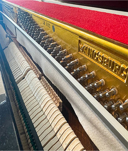Kingsburg 46" LM Upright Piano | Polished Ebony | SN: LM6402 | Used