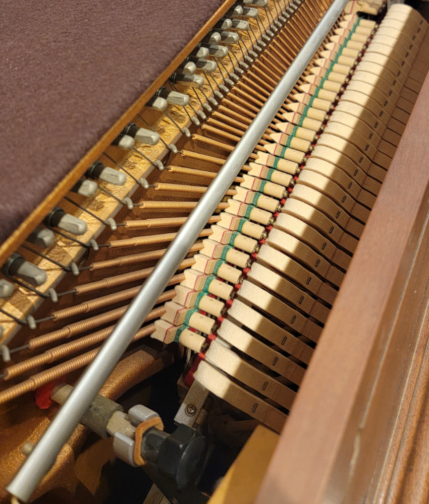 1983 Kawai 43.5" 803F Upright Piano | Satin Mahogany | SN: K1456358 | Used