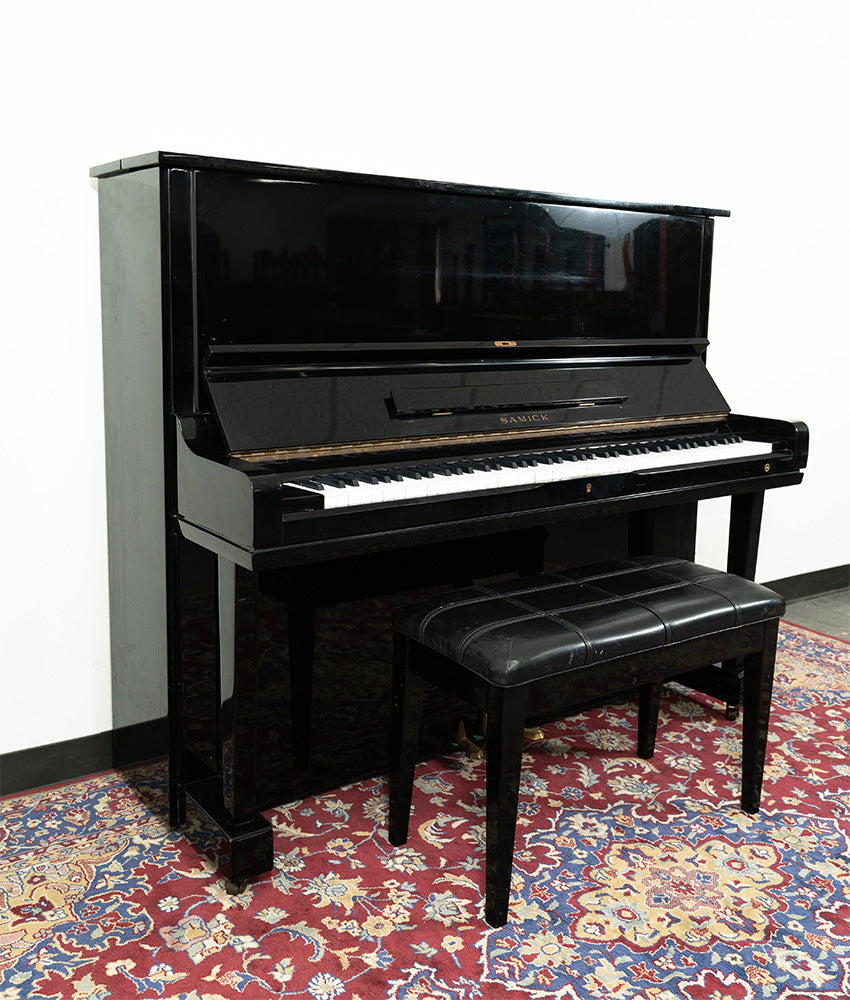 Baldwin 43" Acrosonic Upright Piano | Polished Ebony | SN: 1449950