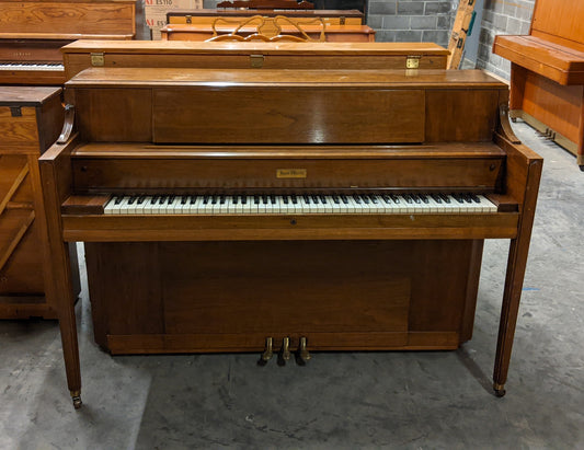 1956 Mason & Hamlin 42" H Console Piano | Satin Walnut | SN: 63036 | Used