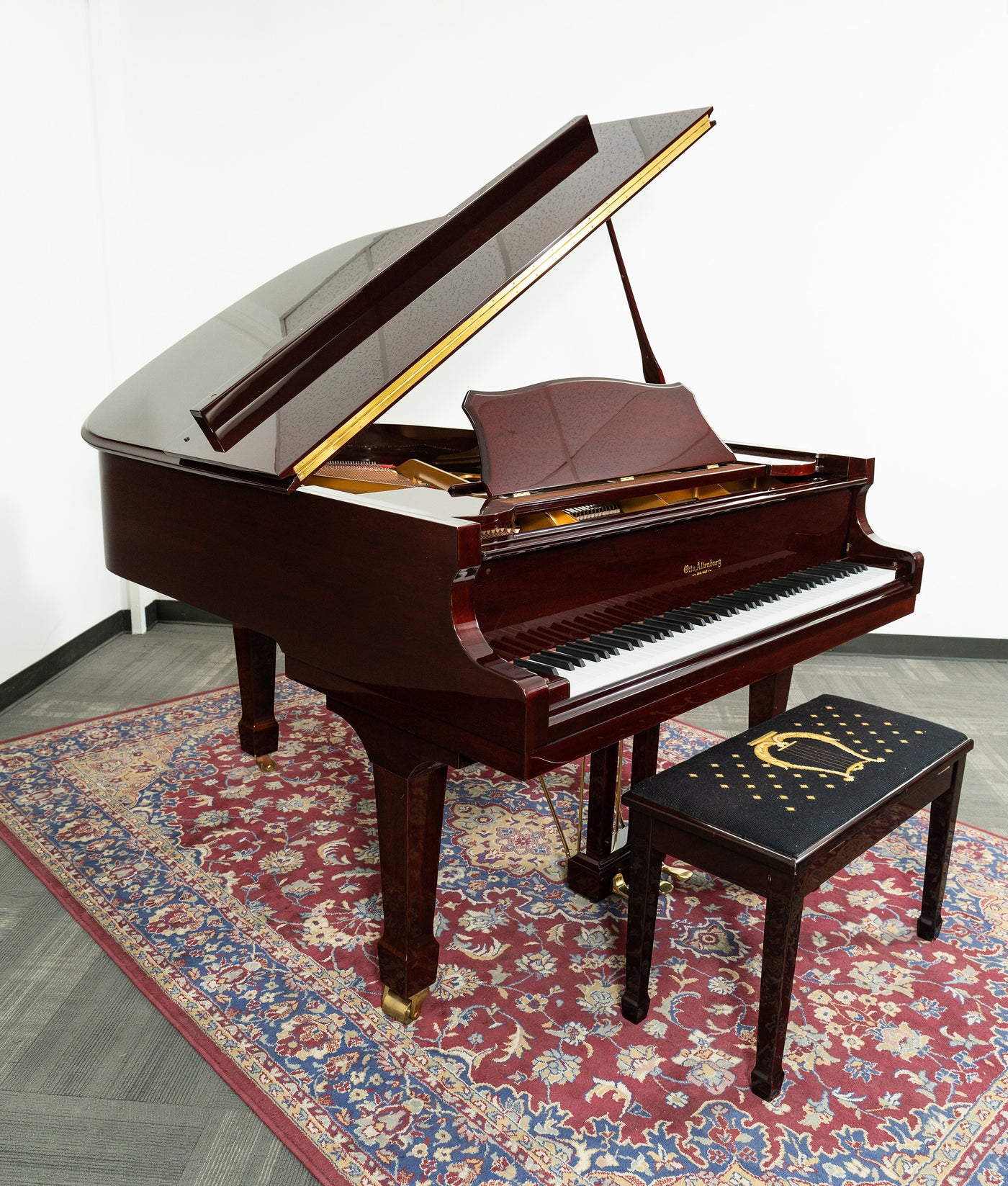 Otto Altenburg 5'2? OA 504 Grand Piano | Polished Mahogany | SN: KJMBG0010 | Used