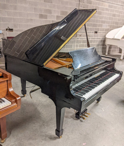 1987 Schafer & Sons 6'0" SS-60 Grand Piano | Polished Ebony | SN: 8711704 | Used