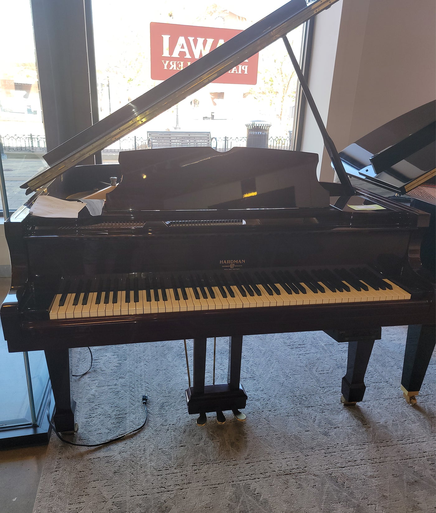 Hardman Player Grand Piano | Polished Mahogany | SN: 570550416 | Used