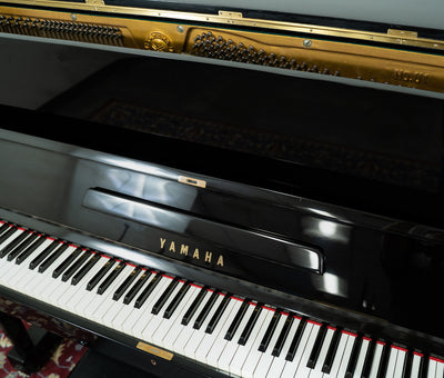 1963 Yamaha U1 Upright Piano | Gloss Ebony | SN: 69087 | Used