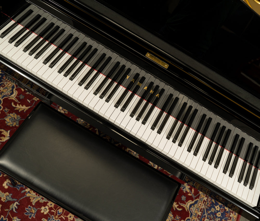 Yamaha 6'1" G3 Grand Piano w/ QRS Pianomation | Polished Ebony