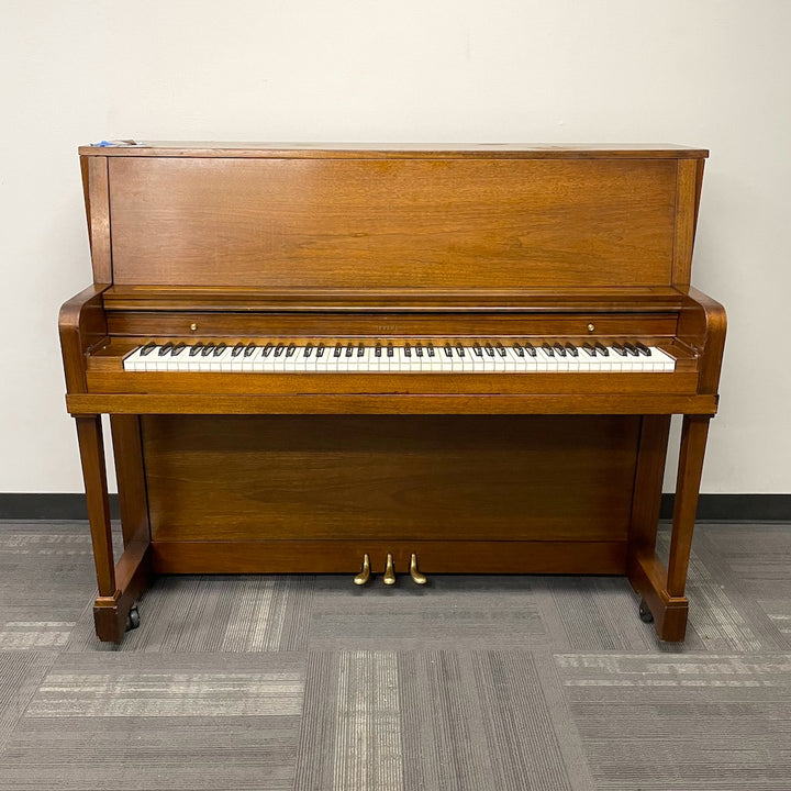 Everett Upright Piano | Satin Walnut | SN: 206979 | Used – Alamo