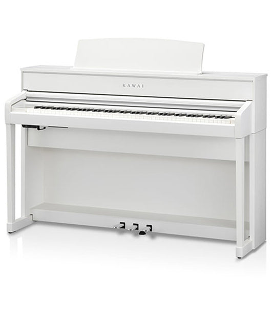 Kawai CA701 Digital Piano - Satin White | New