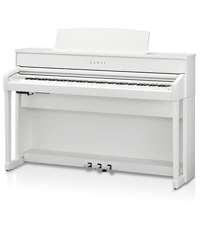 Kawai CA701 Digital Piano - Satin White | New