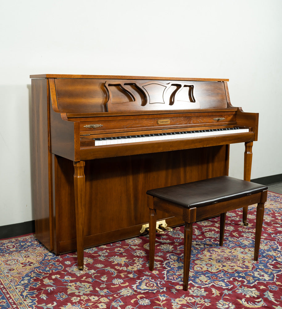 Lindenauer M426PEC Upright Piano | Satin Walnut | Used