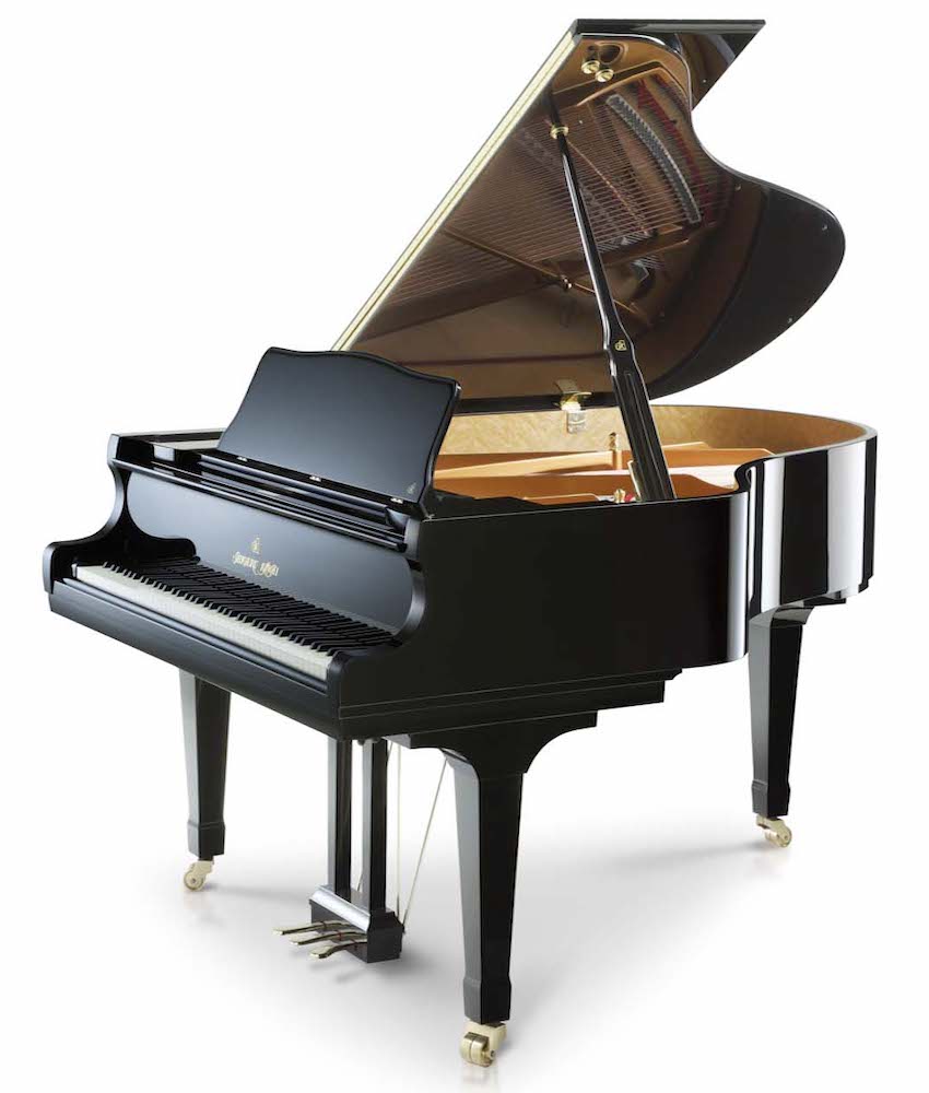 Shigeru Kawai 6'2" SK-3 Conservatory Grand Piano | Brown Sapele Mahogany Polish | New