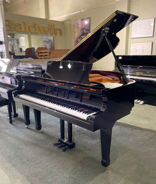 Pearl River 4'10" GP148 Grand Piano | Polished Ebony | New