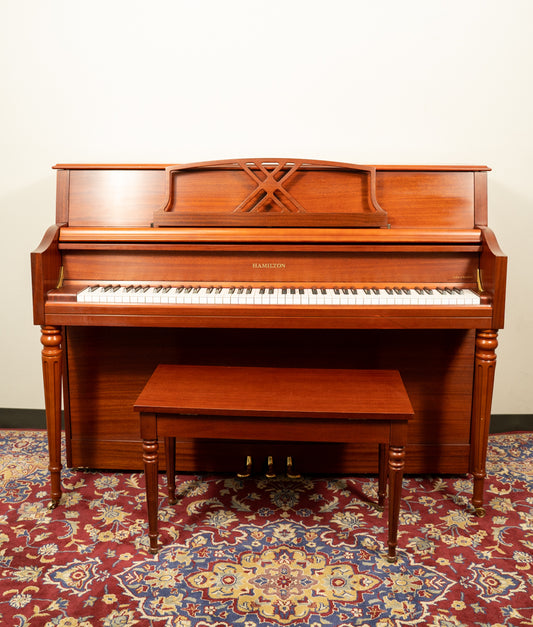 Hamilton by Baldwin Upright Piano | Satin Walnut | SN: MR0985