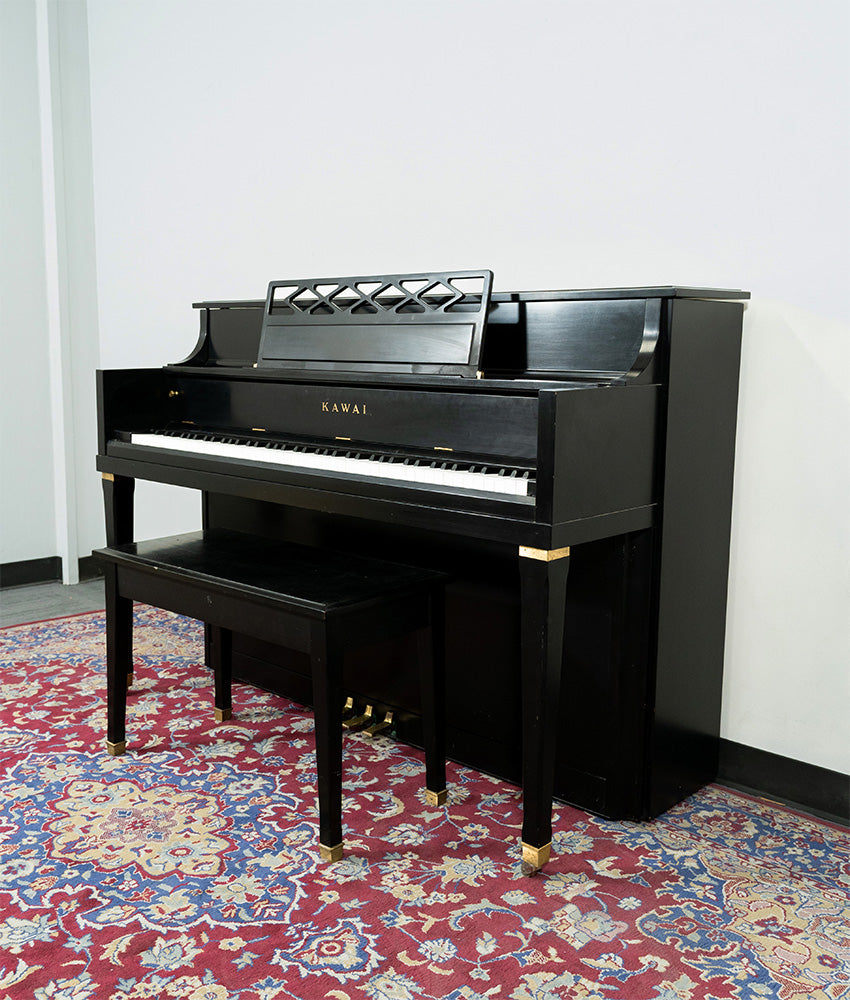 Kawai Classic Upright Piano | Satin Ebony| SN: K528980 | Used