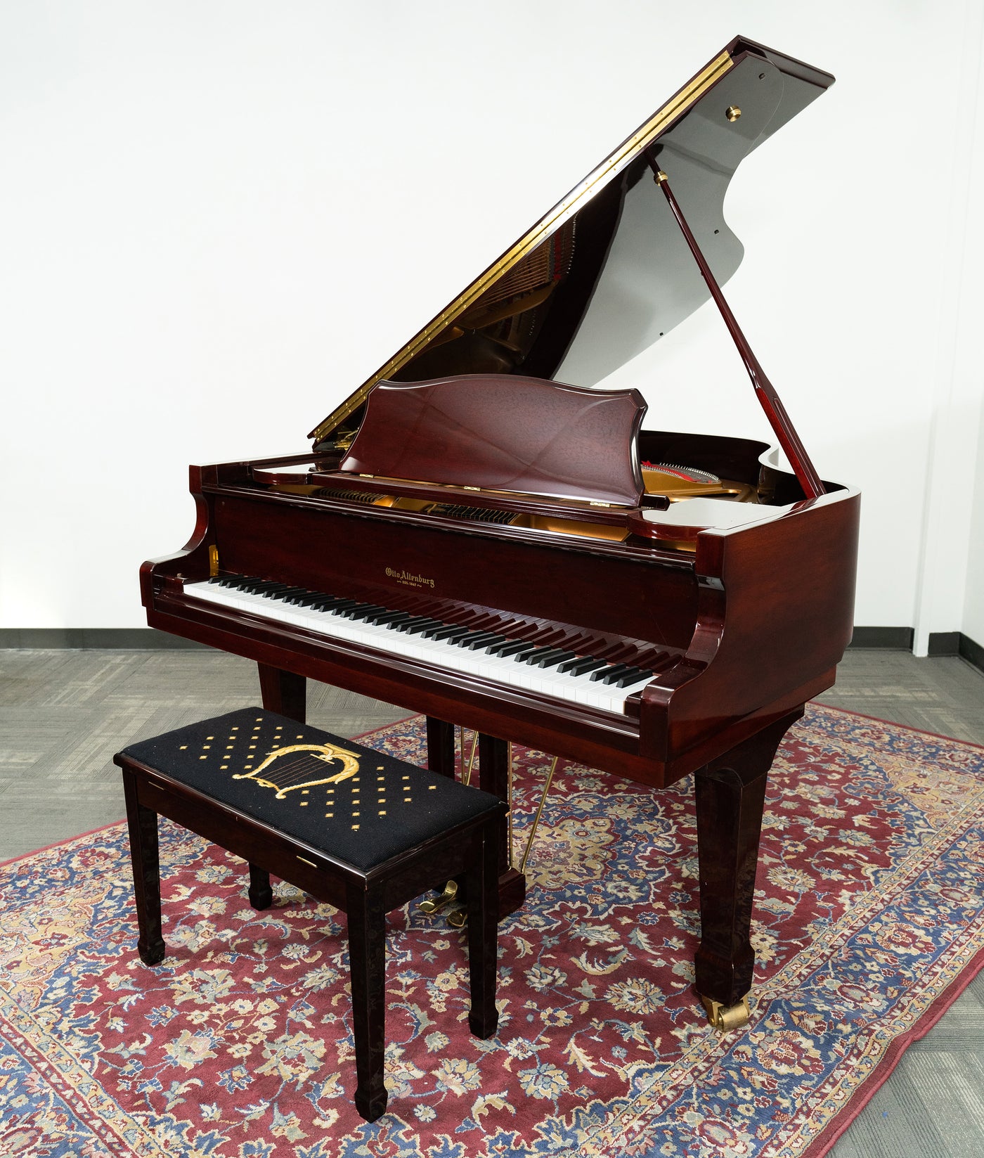 Otto Altenburg 5'2? OA 504 Grand Piano | Polished Mahogany | SN: KJMBG0010 | Used