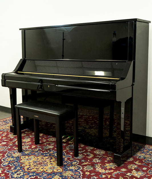 Yamaha UX Upright Piano | Polished Ebony | SN: 3145934 | Used