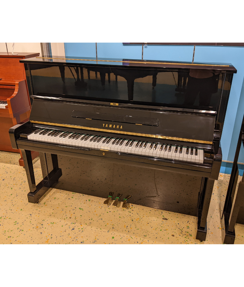 1985 Yamaha 48" U1A Fully Restored Upright Piano | Polished Ebony | SN: 4082034 | Used