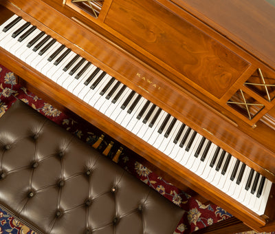 Kawai Upright Piano | Satin Oak | SN: K686880