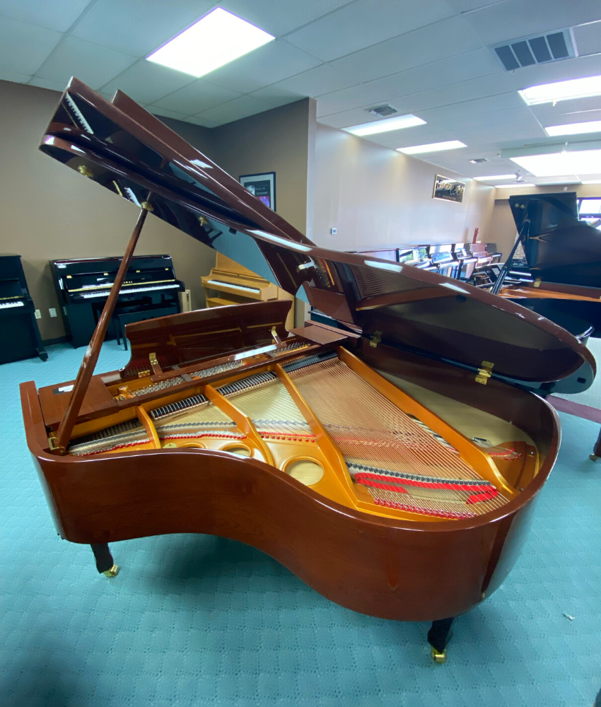 Pearl River 5'3" GP160 Grand Piano | Polished Sapele Mahogany | New