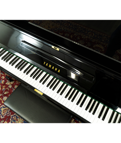 Yamaha UX Upright Piano | Polished Ebony | SN: 3145934 | Used