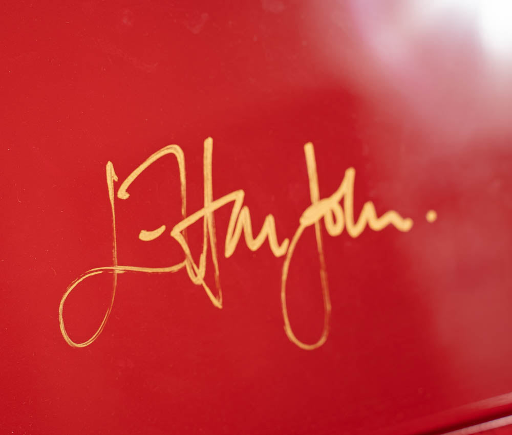 Yamaha 5'3" DC1 Elton John Limited Edition Signature Red Series w/ Disklavier | Used