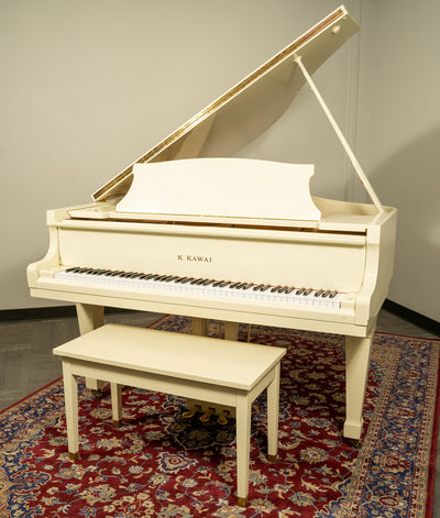 Kawai 5'1" KG-1 Grand Piano | Polished Snow White