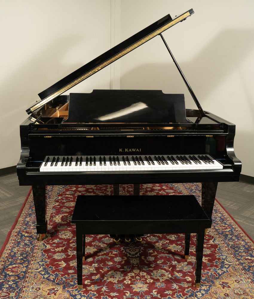 Kawai 7'4" KG-6C Semi-Concert Grand Piano | Polished Ebony