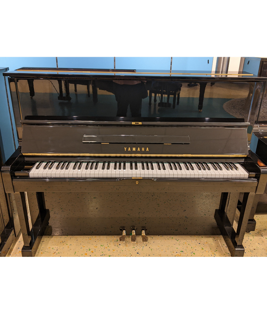 1963 Yamaha U1H Upright Piano | Polished Ebony | Used