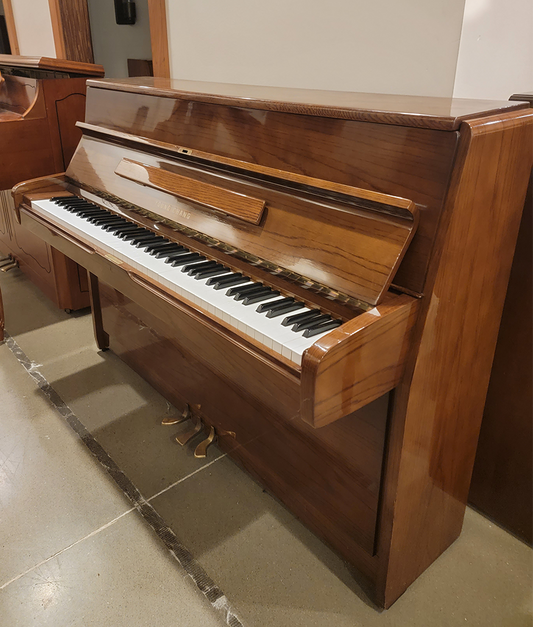 1984 Young Chang 43" U107 Upright Piano | Polished Walnut | SN: 0112911 | Used