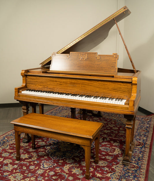 Schiller Classic Grand Piano | Satin Oak