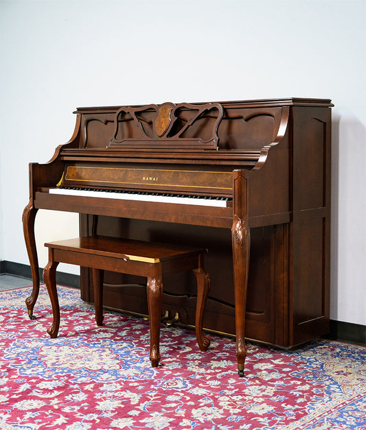 Kawai 906 Upright Piano | Satin Mahogany | SN: A108732 | Used