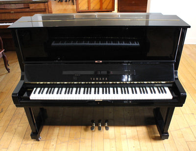 Yamaha 52" U3 Upright Piano | Polished Ebony | Used