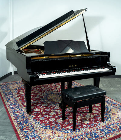 1985 Yamaha 7'4" C7 Conservatory Grand Piano | Polished Ebony | Used
