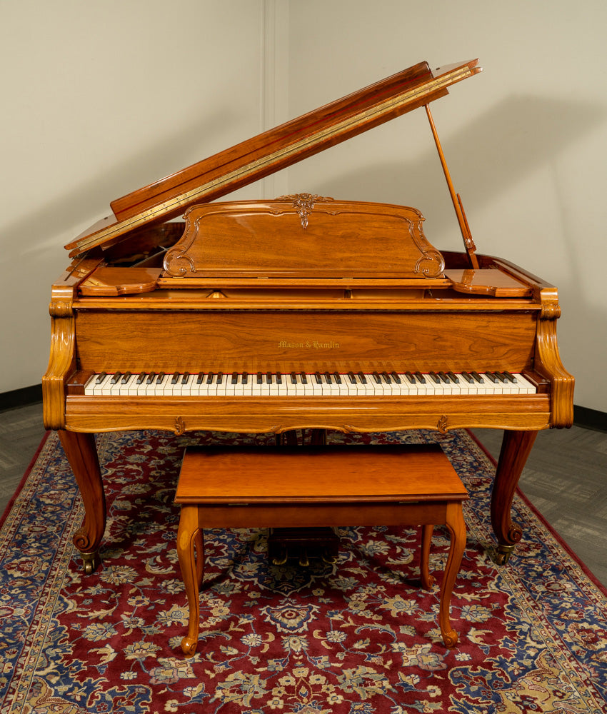 Mason & Hamlin 5'8" Model A Grand Piano | Polished Walnut | Used