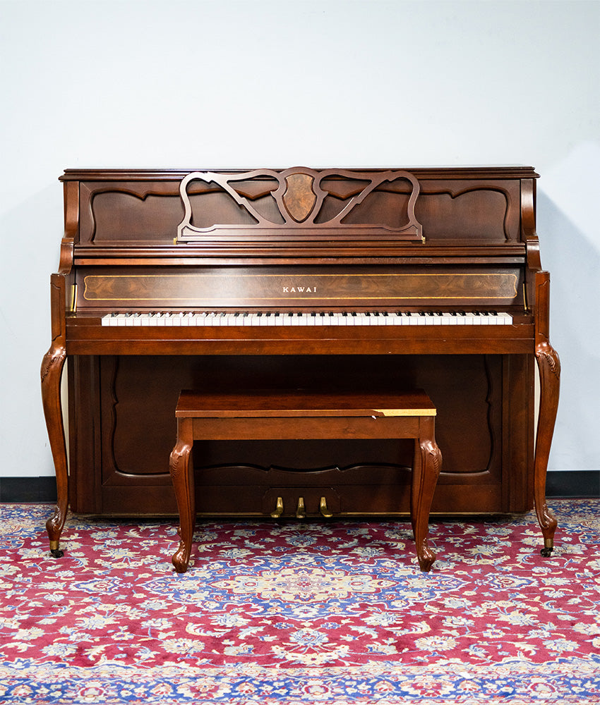 Kawai 906 Upright Piano | Satin Mahogany | SN: A108732 | Used