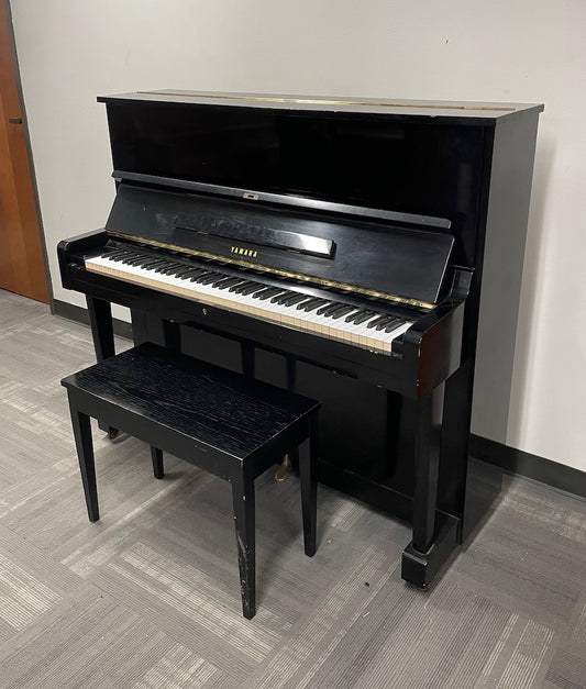 Yamaha 48" U1 Upright Piano | Polished Ebony | SN: 1944434 | Used