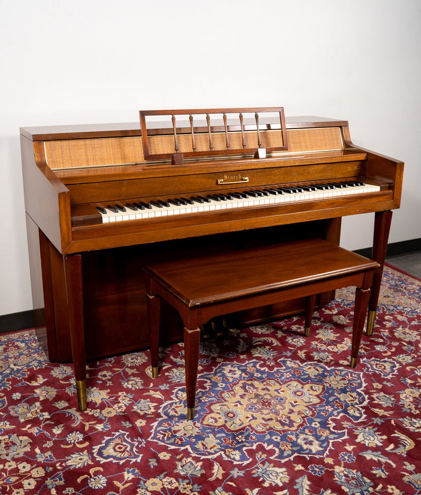 Starck Upright Piano | Satin Cherry | SN: 164241 | Used