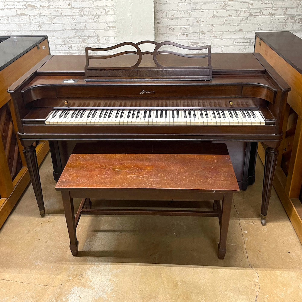 Acrosonic by Baldwin Upright Piano | Satin Mahogany