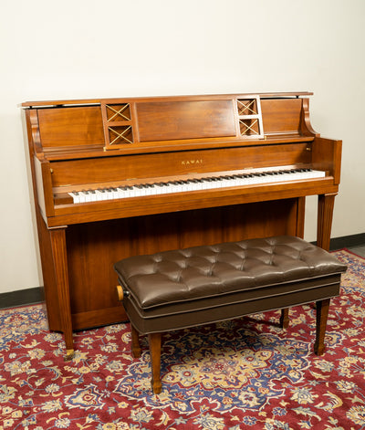 Kawai Upright Piano | Satin Oak | SN: K686880