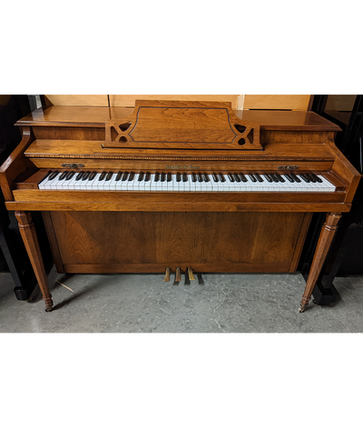 1977 Schafer & Sons 37.5" Model 93 Upright Piano | Satin Walnut | SN: 235224 | Used