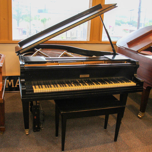 Wurlitzer Satin Ebony Baby Grand Piano | 226935| Used