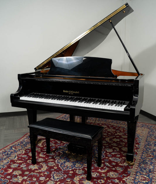 1993 Kohler & Campbell 5'1" SKG500 Grand Piano | Polished Ebony | SN:  IMGG0703 | Used